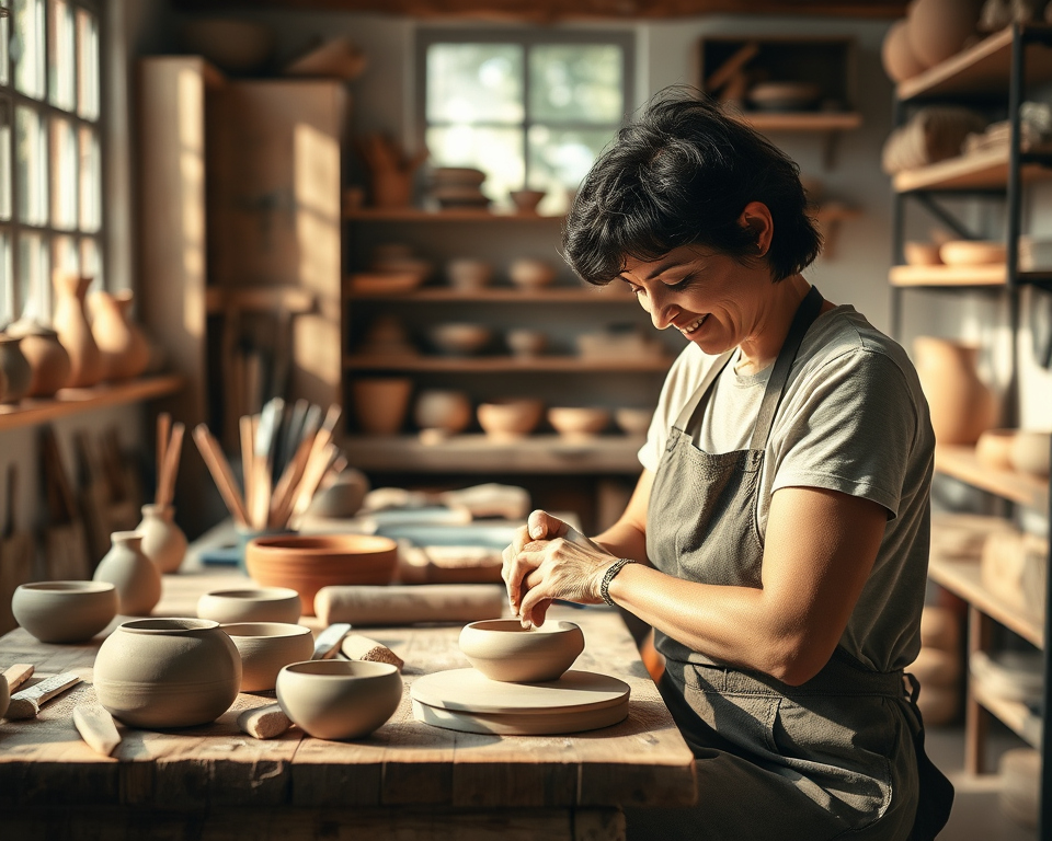 Image of Essential Pottery Tools for Shaping Clay
