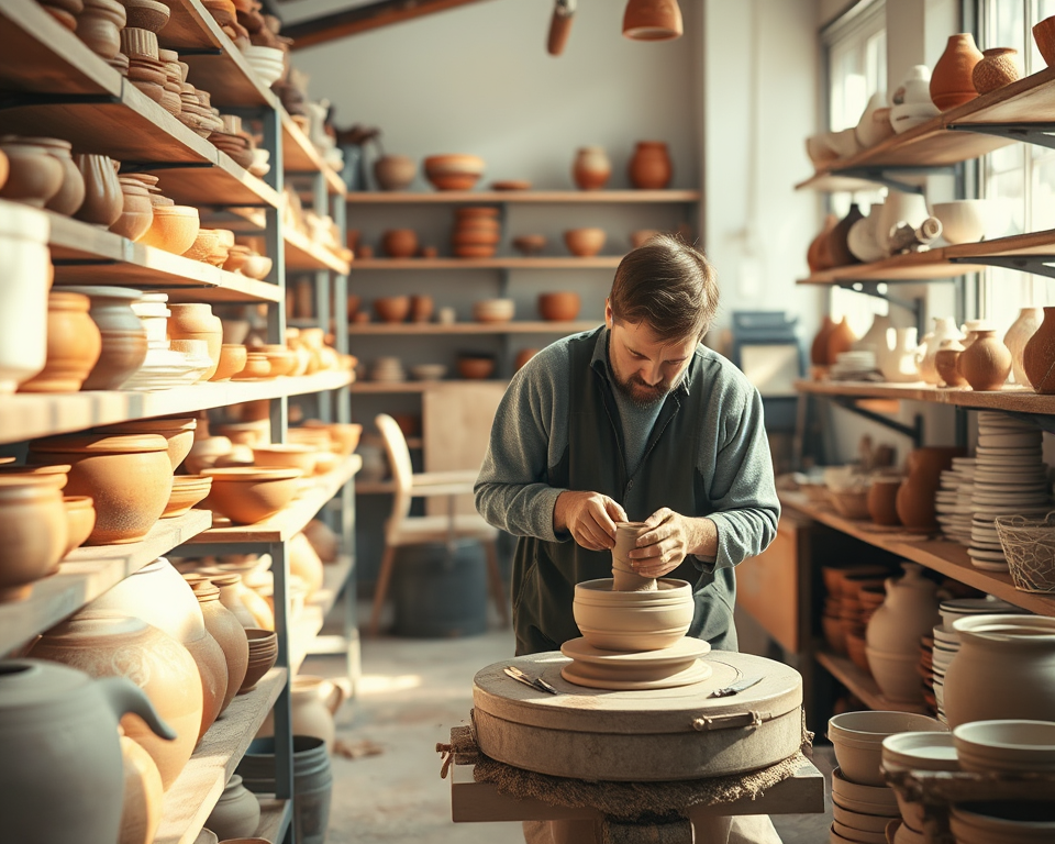 Image of Types of Clay Used in Pottery